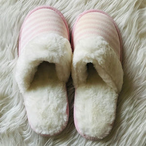 Victoria's Secret Iconic Striped Slippers